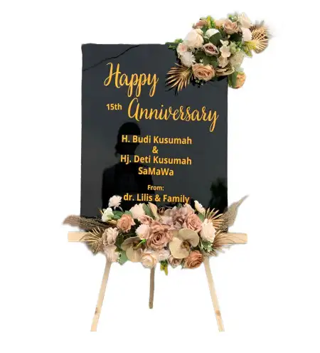 Papan Bunga Akrilik Salamanmloyo