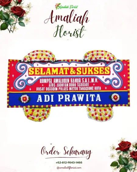 Papan Bunga Ucapan Selamat Salamanmloyo